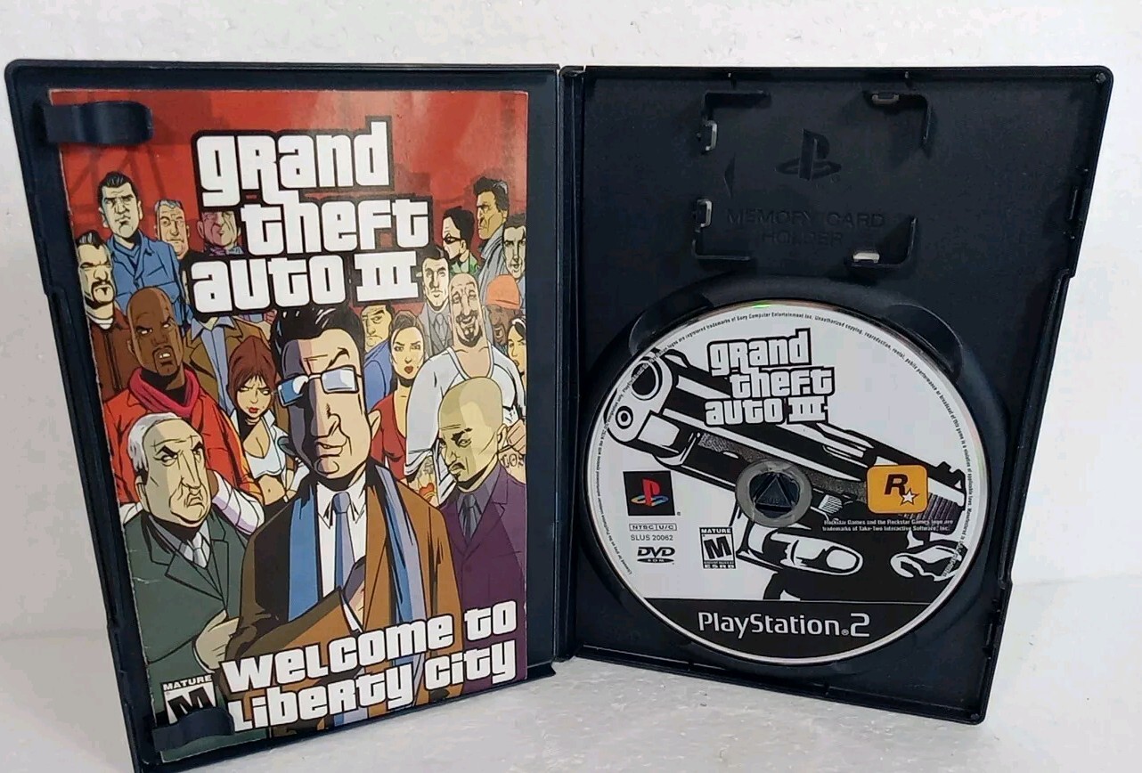 Grand Theft Auto III Greatest Hits – Playstation 2 Complete With Booklet