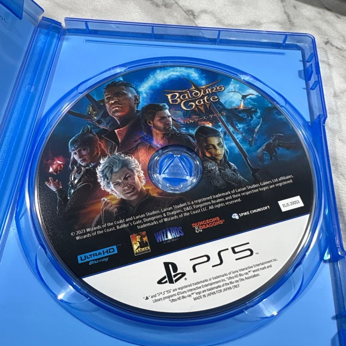 PS5 PlayStation 5 Baldur’s Gate 3 Spike Chunsoft RPG Game with Case Japan 77
