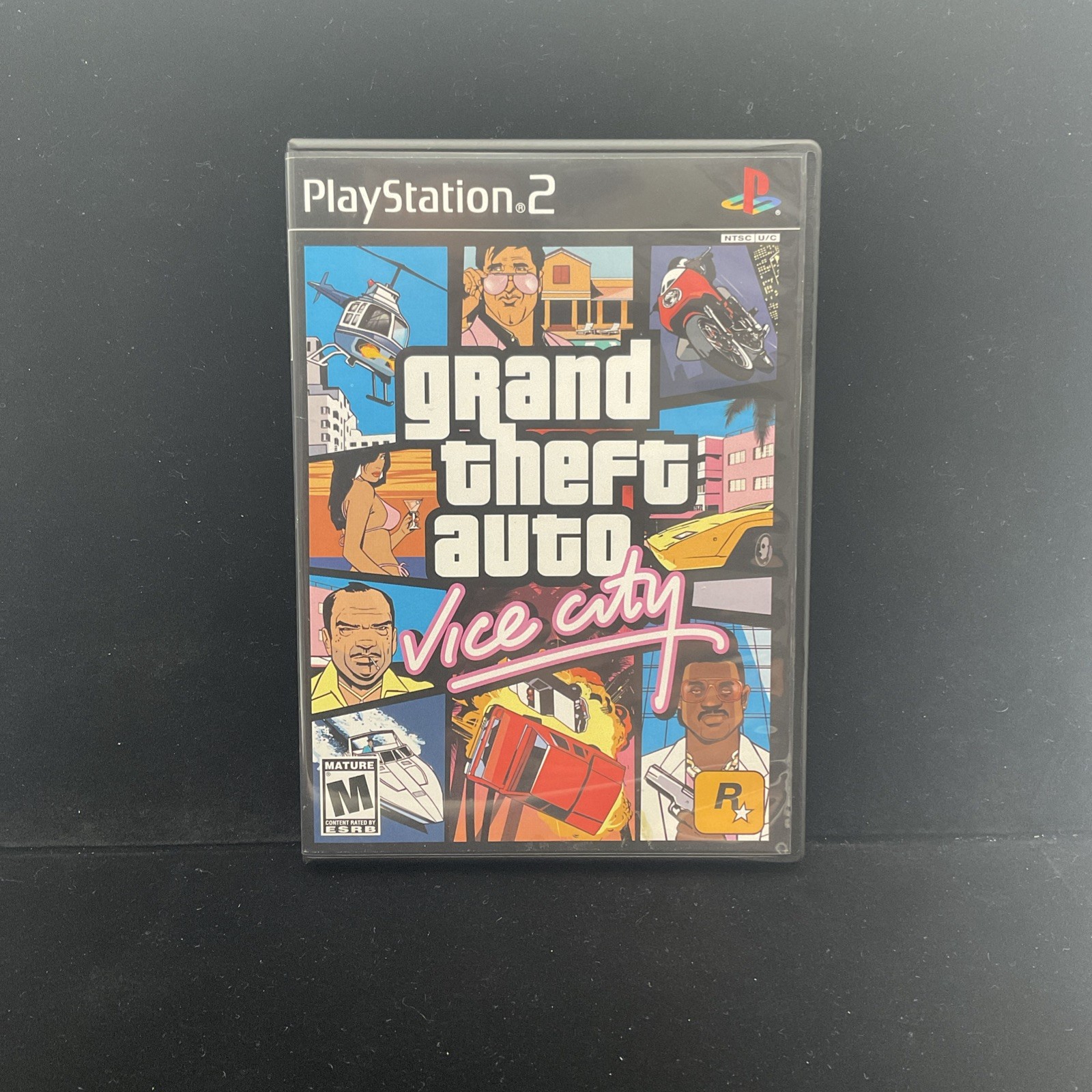 Grand Theft Auto: Vice City (PS2) Tested & CIB+ w/Map Clean 1 YR Warranty Mint