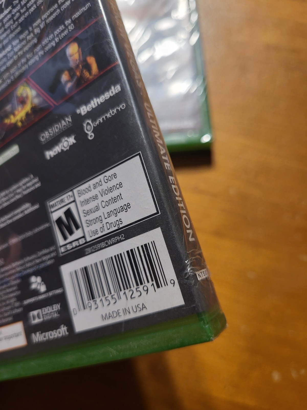 Xbox One 360 Greatest Hits Fallout New Vegas Ultimate Edition READ
