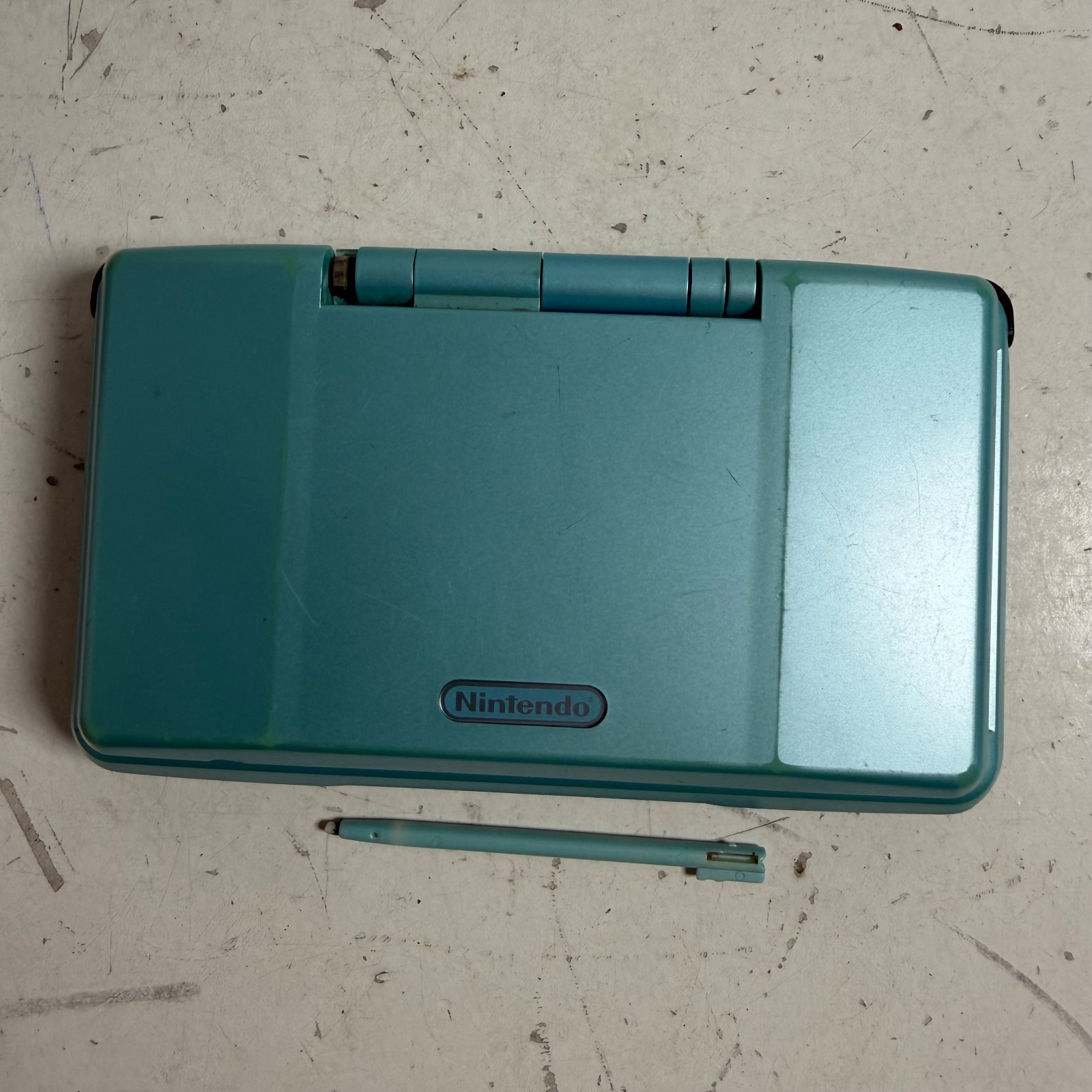 Nintendo DS NTR-001 Blue Dual Screen Handheld Video Gaming Console – For Parts