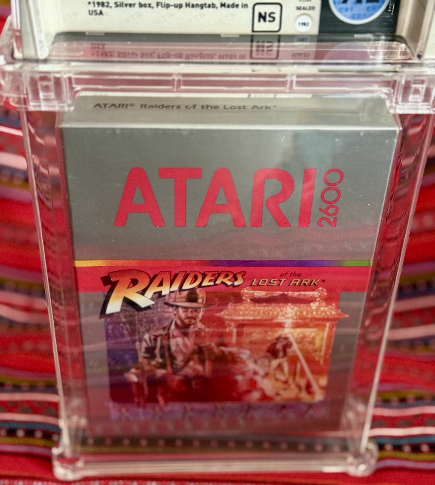 Atari 2600 Raiders of the Lost Ark 1982 WATA 9.2 NS Sealed Video Game