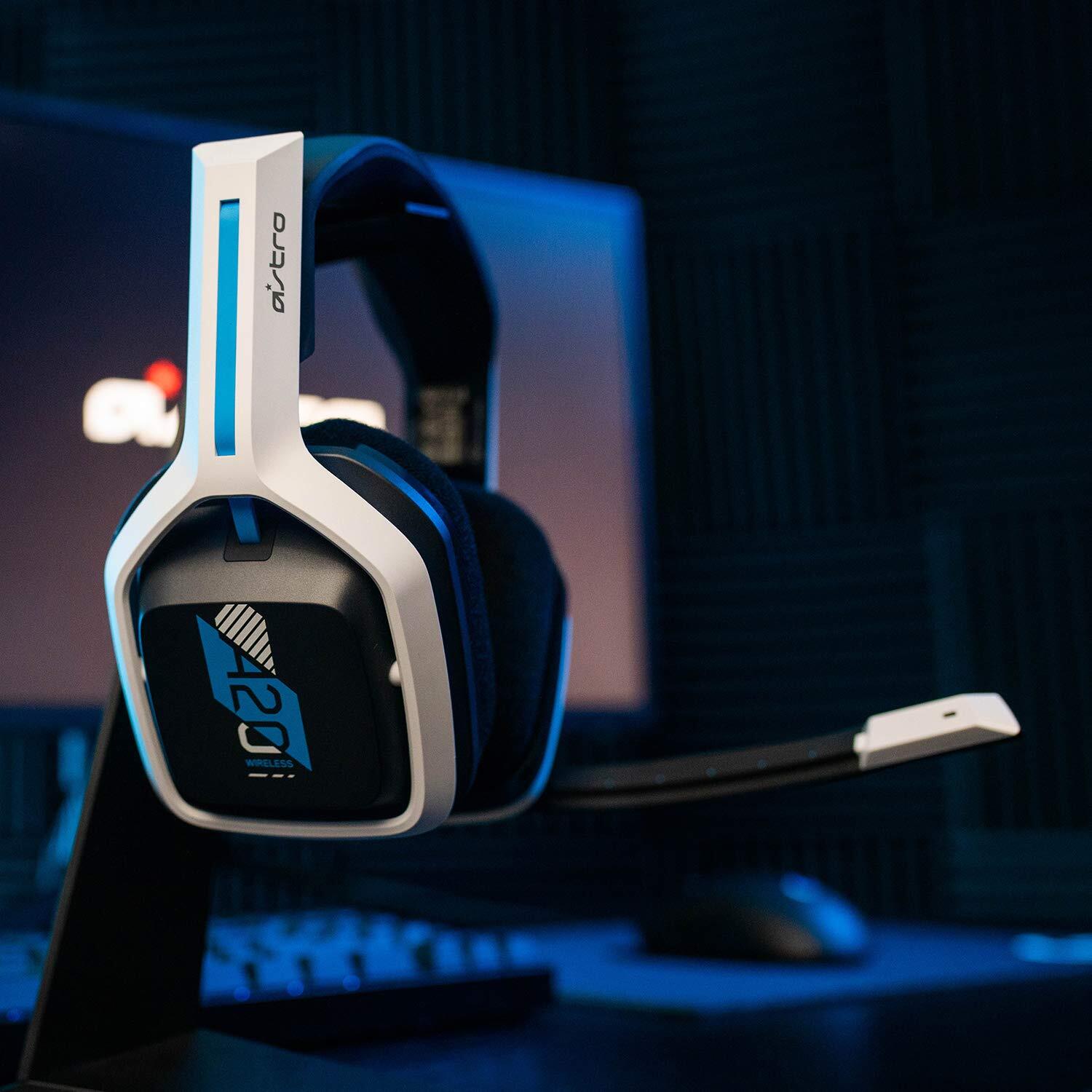 Replacement ASTRO Gaming A20 Wireless Headset Gen 2 PS4 PS5 White/blue NO USB TR