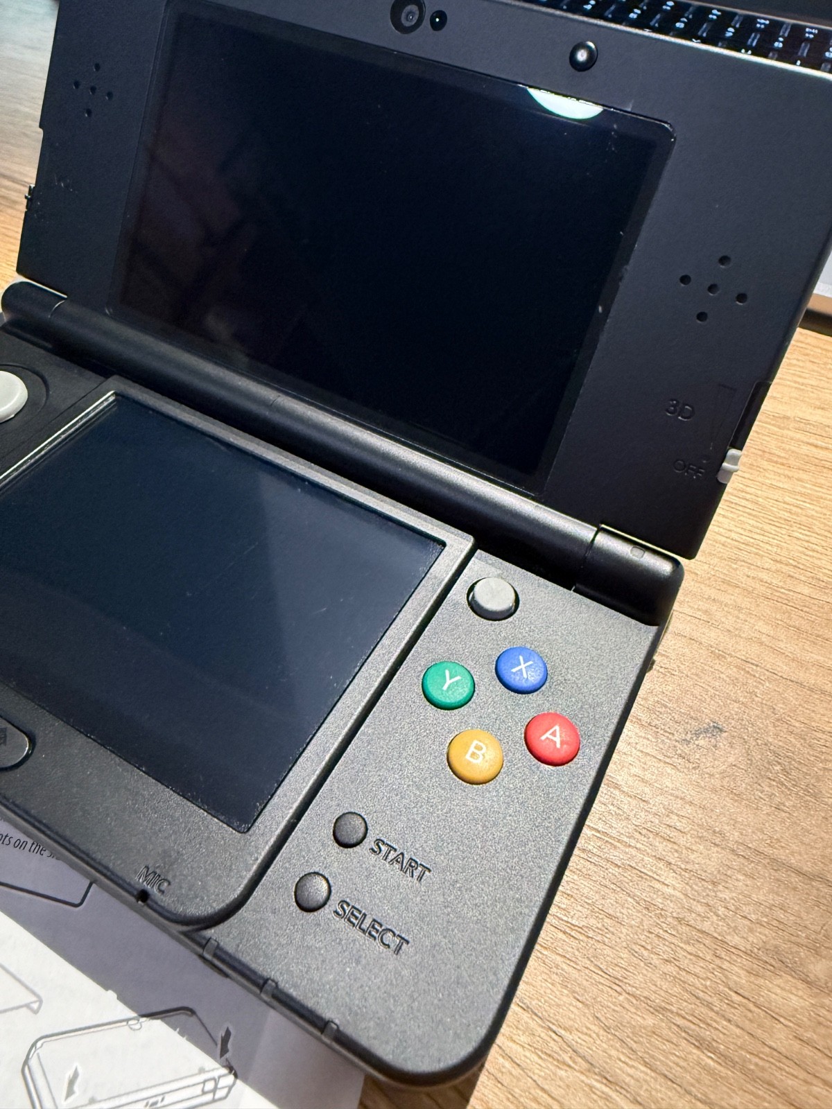 Nintendo 3DS Original Super Mario Edition 4GB Handheld System – Black