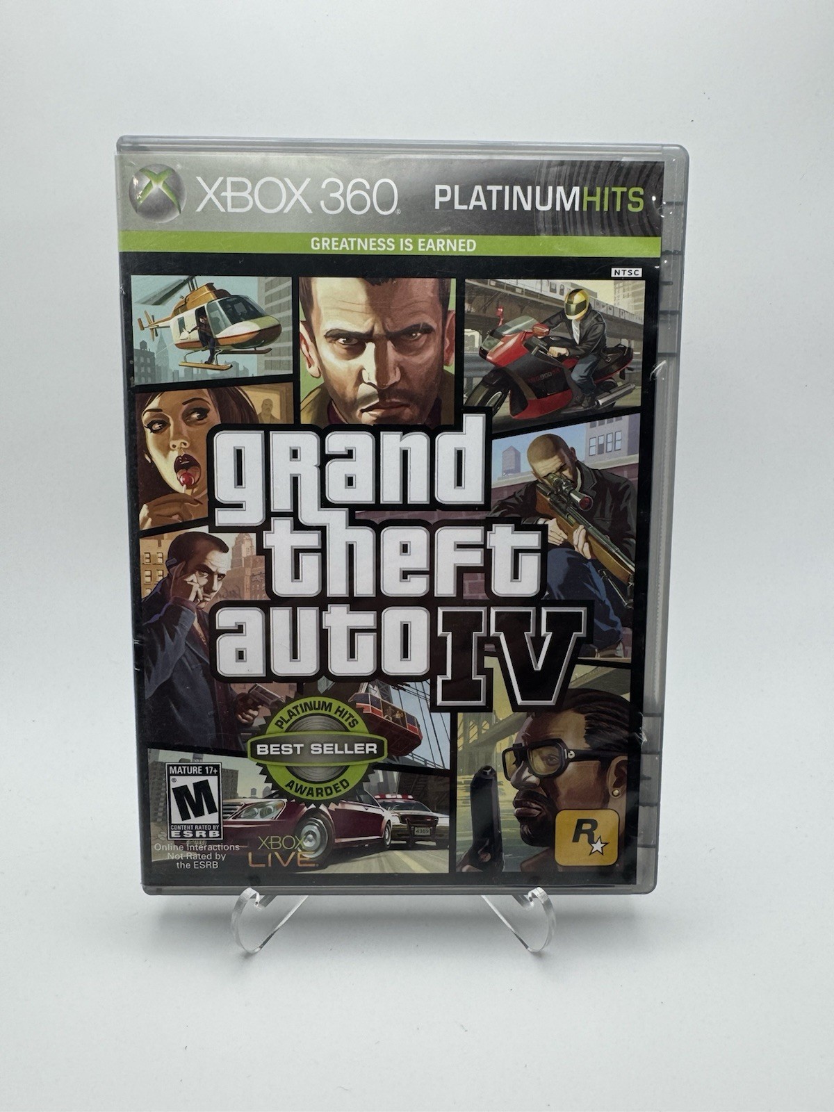 Grand Theft Auto IV Platinum Hits For Xbox 360 Complete in Box Tested & Working