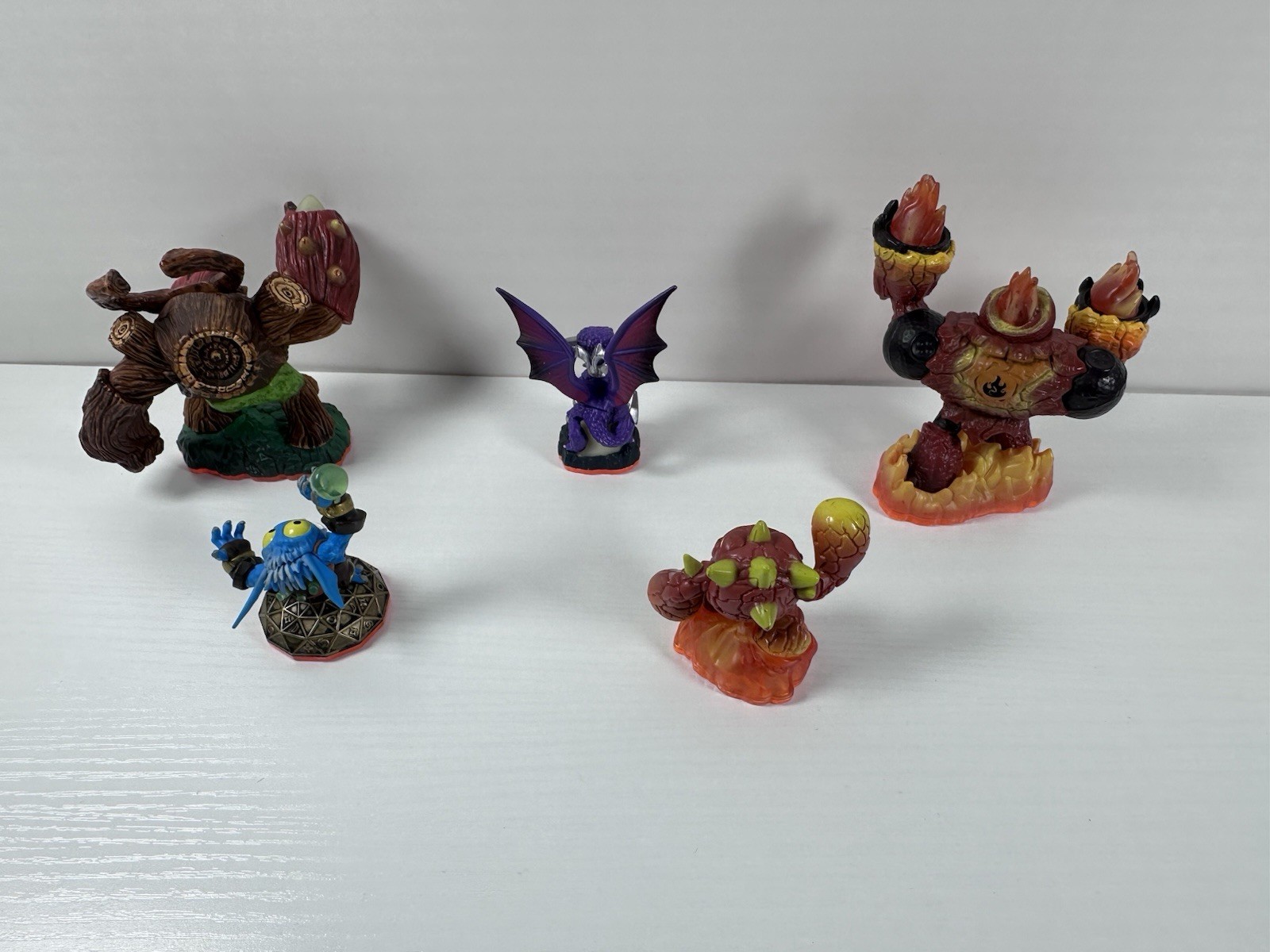 Skylanders Action Figures~Lot Of 14~3 Spyro’s Adventures And 11 Giants W/ Cards