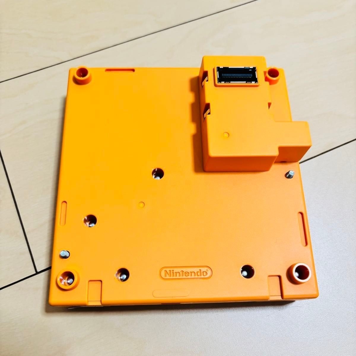 Nintendo Game Boy Player Orange DOL-017 + Startup Disc GameCube Japan Used