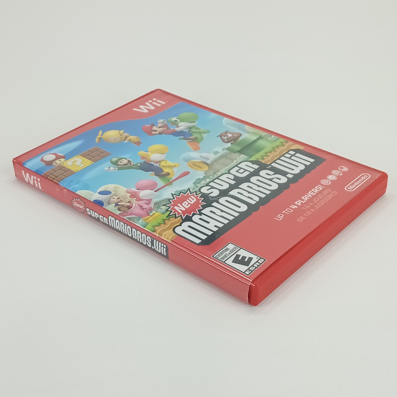 New Super Mario Bros. Wii Video Game With Booklet (Nintendo Wii, 2009) Tested