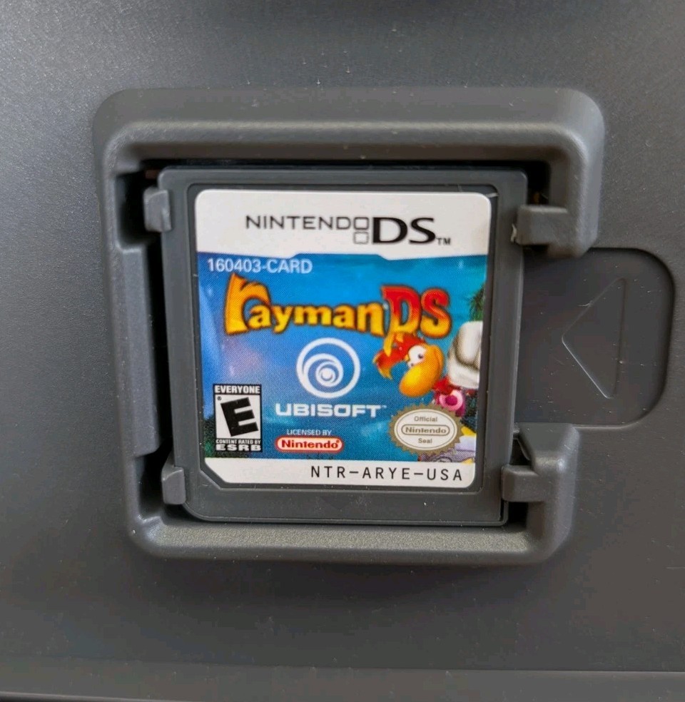 Ubisoft Rayman DS Nintendo DS Action & Adventure Game Manual CIB + REG Card