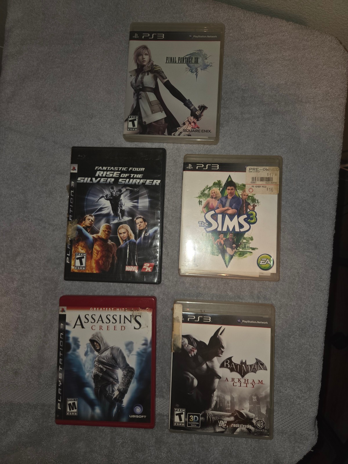 Various PS3 Games lot of 24 Most Genres No Scratches best Prices ATM