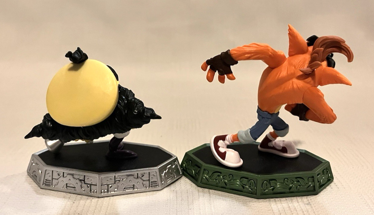 Skylanders Imaginators Crash Bandicoot and Dr. Neo Cortex Lot of 2 Figures