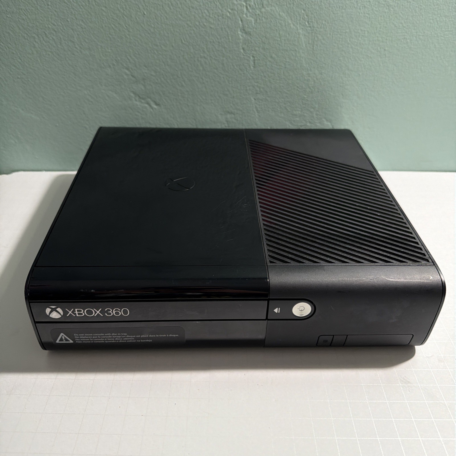 Xbox 360 E 500GB Console Only OEM Hard Drive Black 1538 Model Tested and Working