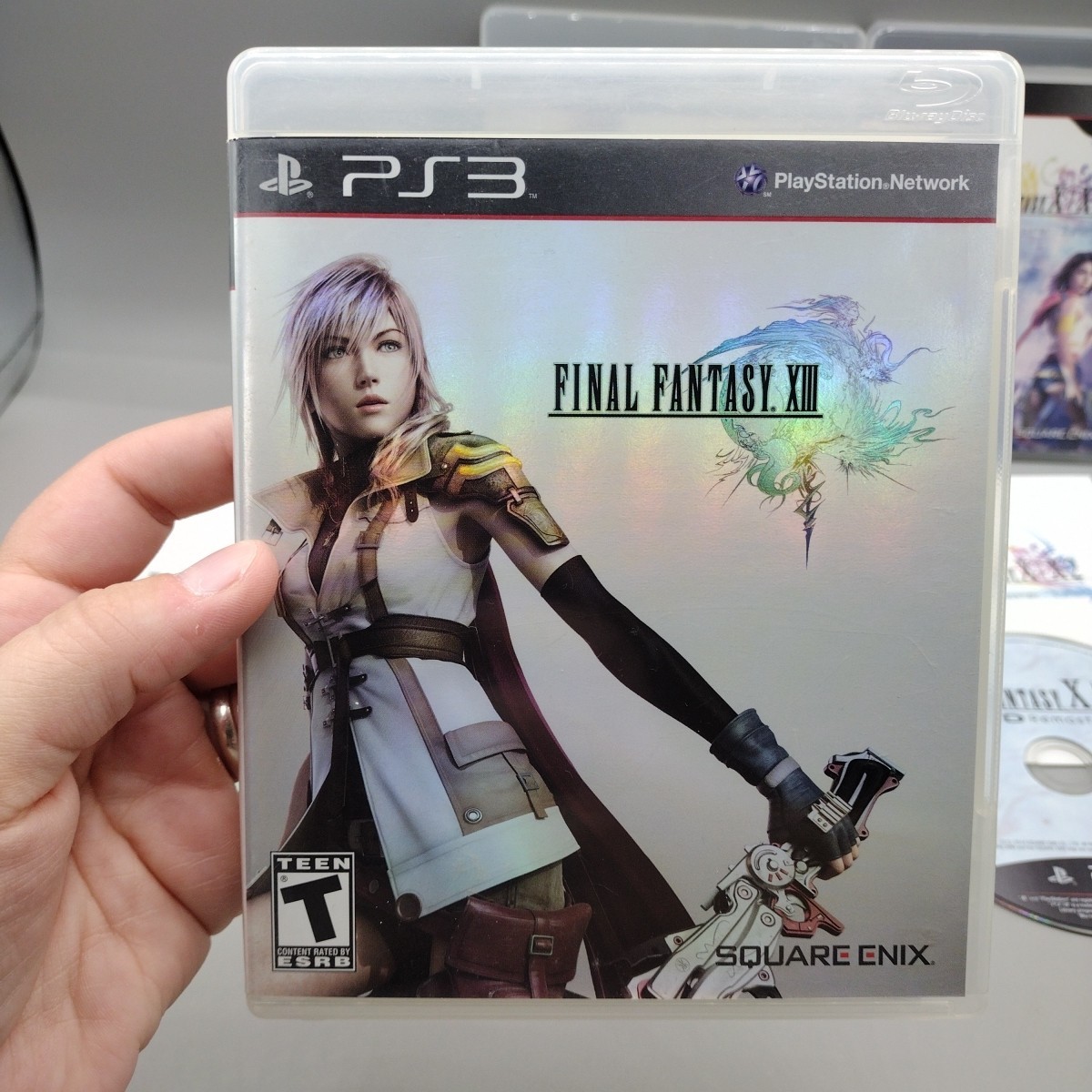 Lot of 3 Final Fantasy Playstation 3 Games XIII, XIII Lightning Returns, X | X2