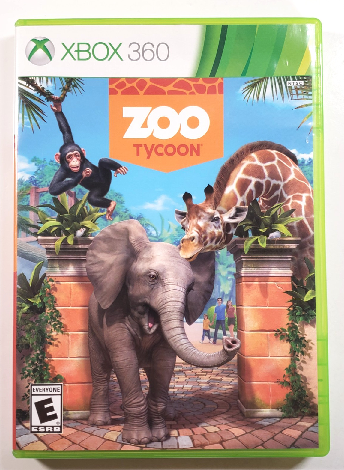 Zoo Tycoon (Microsoft Xbox 360, 2013) Case & Game – Tested Working