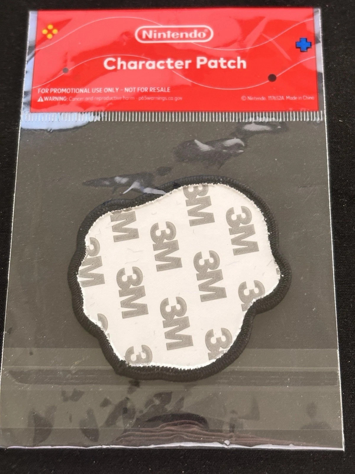 Authentic Super Mario Promo Bundle: 2023 Character Card Set & Iron-On Patch