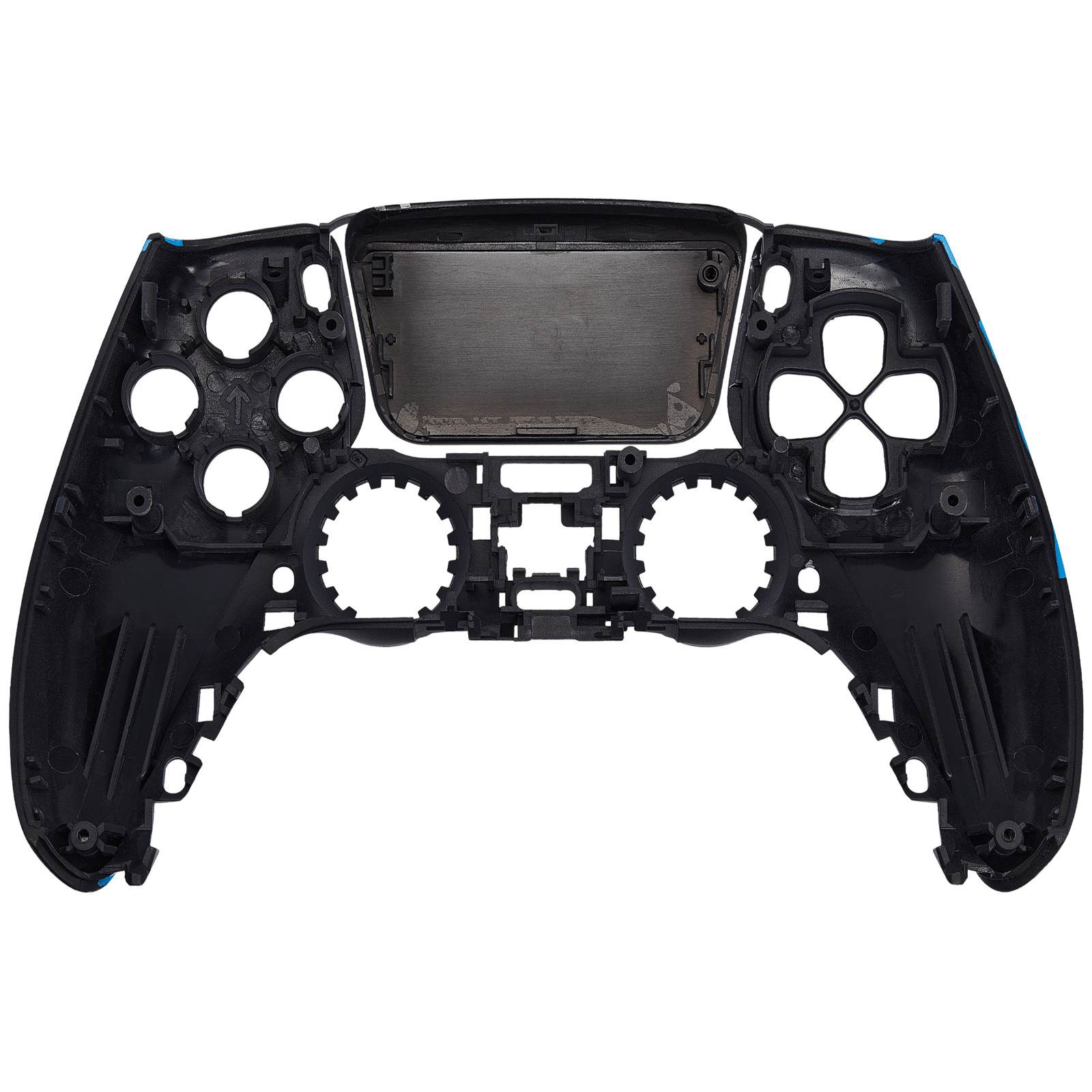 God of War Style Blue Black Top Faceplate Shell For PlayStation 5 PS5 Controller