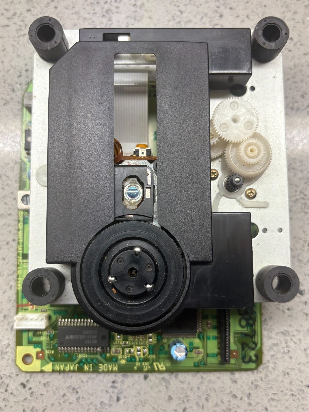 SEGA SATURN MODEL 2 OEM JVC EXL-P605 CD ROM LASER ASSEMBLY DISC DRIVE TESTED