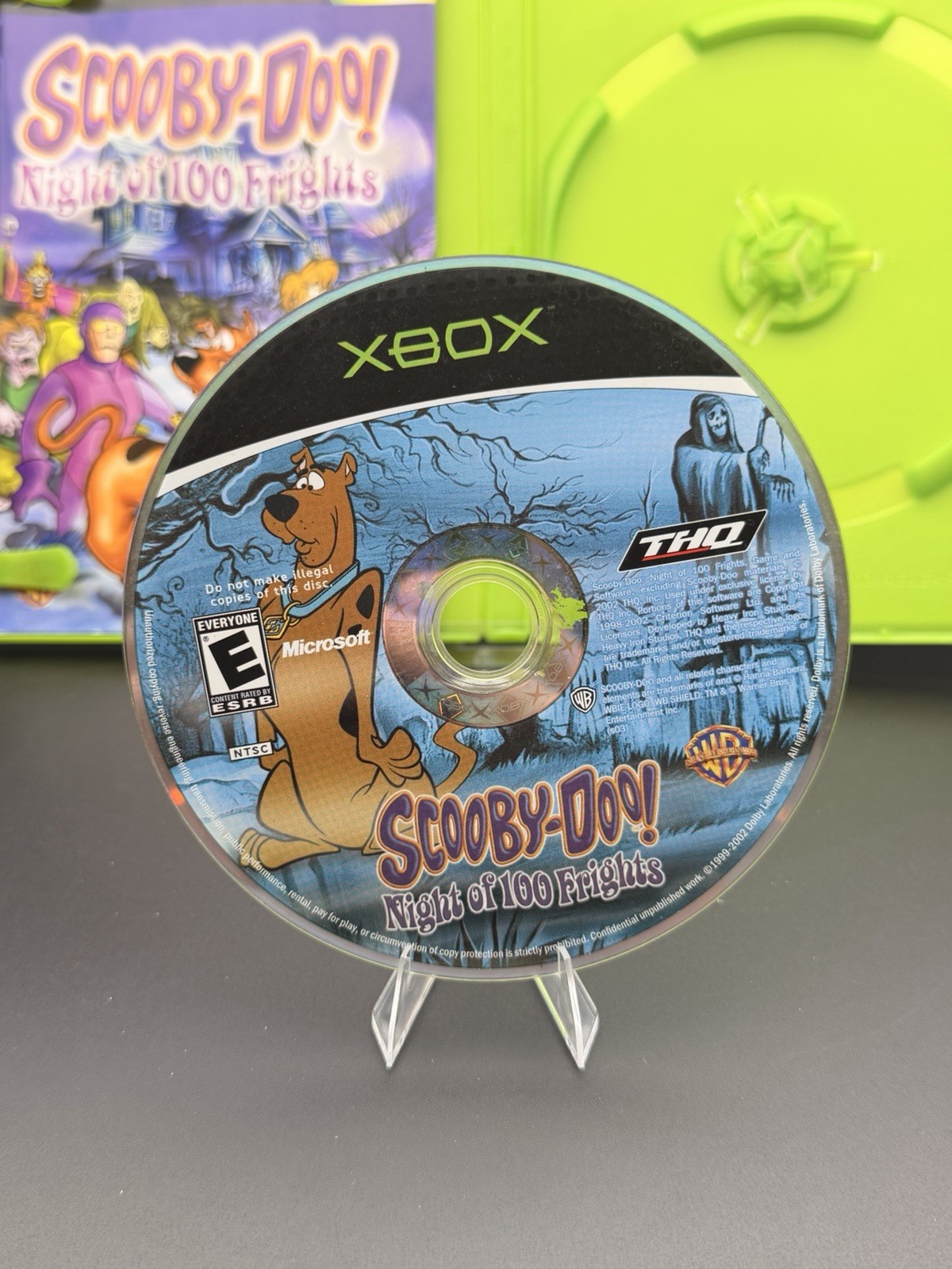 Scooby Doo Night of 100 Frights Xbox Complete CIB-TESTED-FAST SHIPPING!