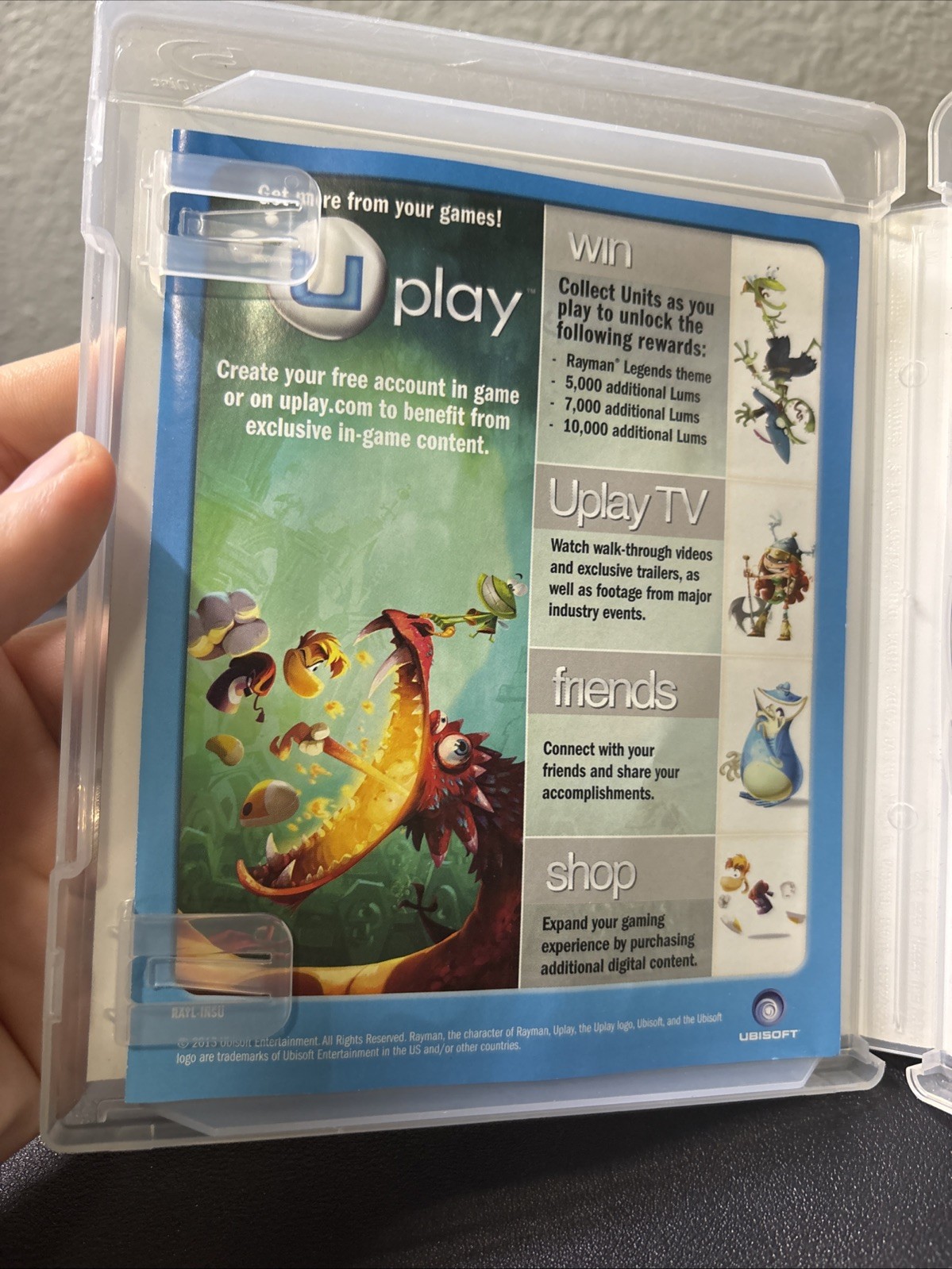 Rayman Legends (PlayStation 3 PS3, 2013) CIB Tested Working