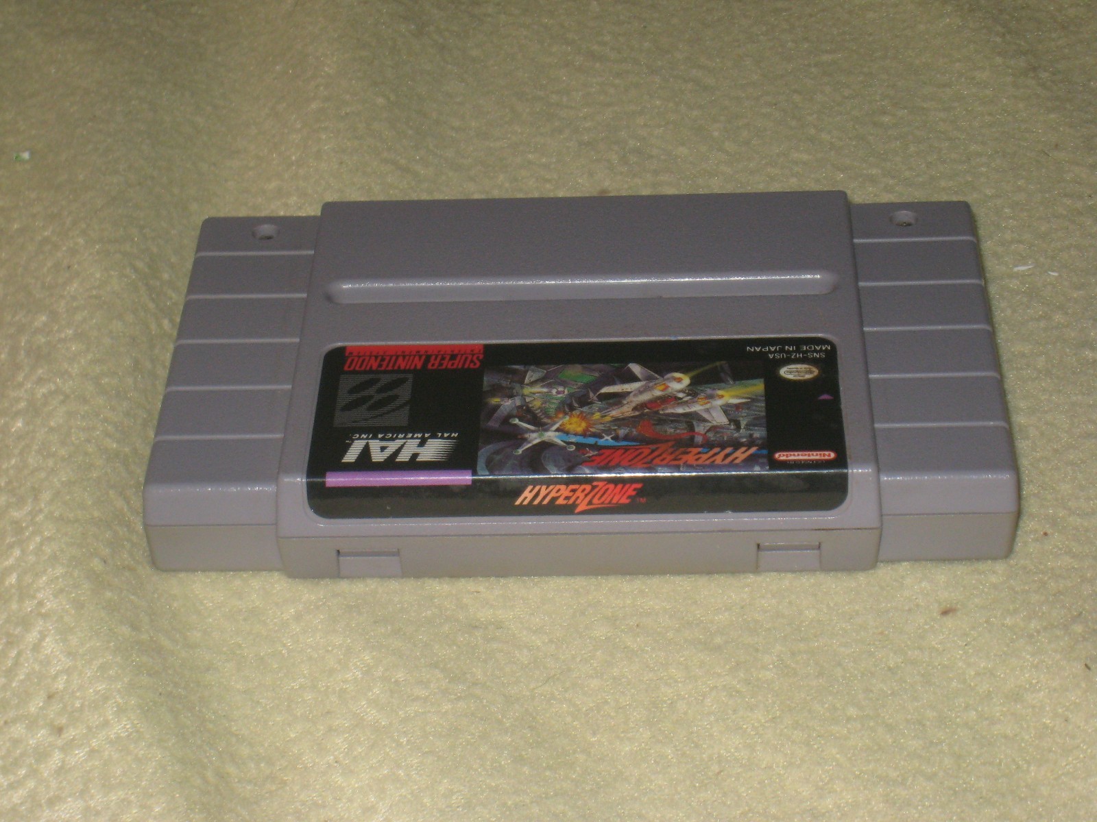 Racing 4 Pack for SNES Tested Super Nintendo Off Road, Hyperzone, Suzuka, Bike