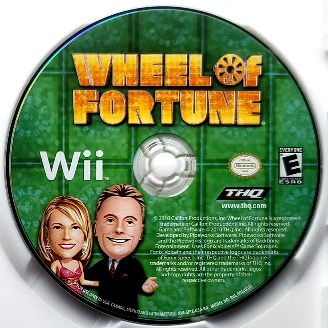 Wheel Of Fortune – Nintendo Wii Pristine Tested 1Y Guarantee