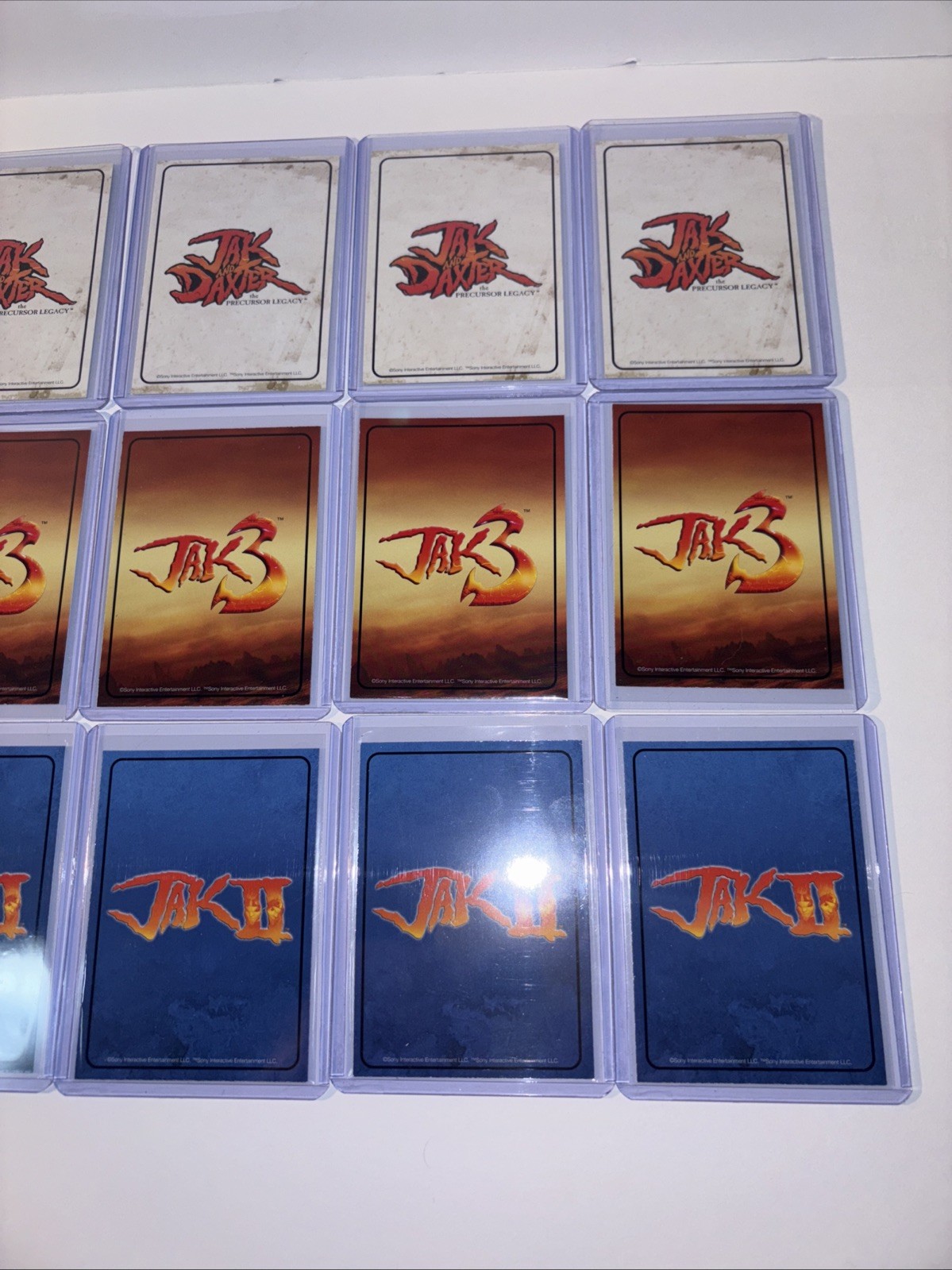 Limited Run Games Jak & Daxter Precursor Legacy Foil Trading Cards 2 3 Full Set