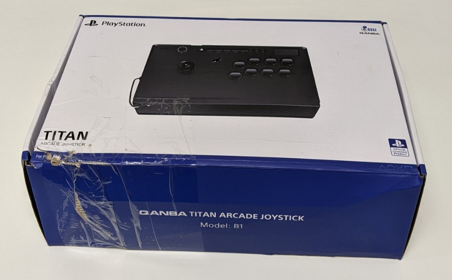 Qanba B1 Titan Wired Arcade Joystick for PlayStation 5/4 and PC