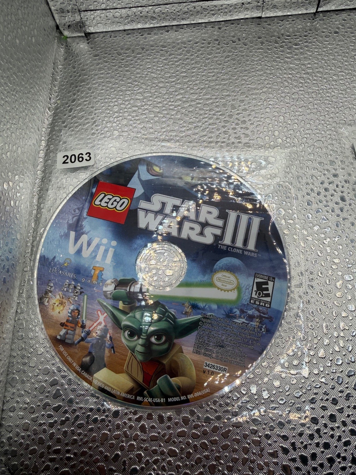 LEGO Star Wars III: The Clone Wars Wii Video Game Action-Adventure Co-op
