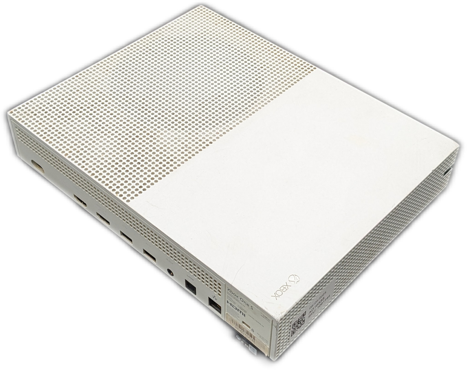 Microsoft Xbox One S 500GB White Console 4K UHD Blu-Ray Wi-Fi Used Good