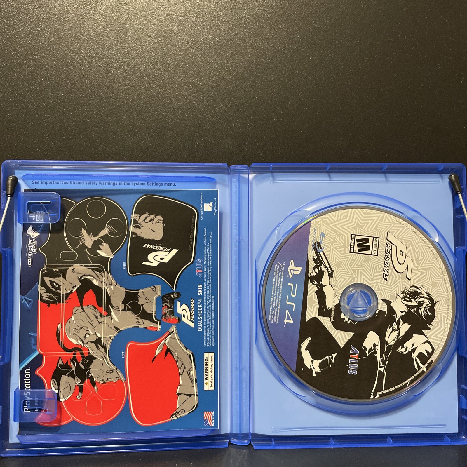 Persona 5 (PlayStation 4, 2017) Complete In Box Altus