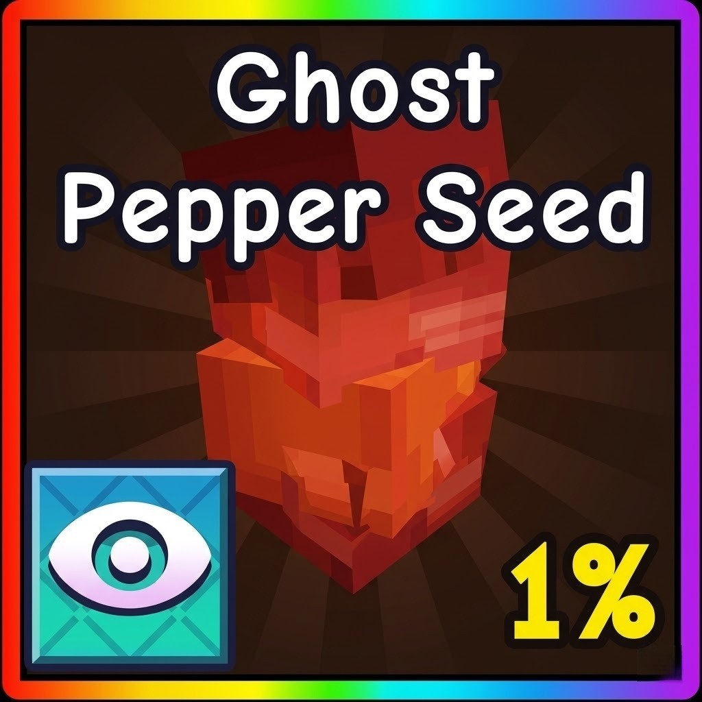 Ghost Pepper Seed – GROW A GARDEN 2⚡FAST DELIVERY ⚡