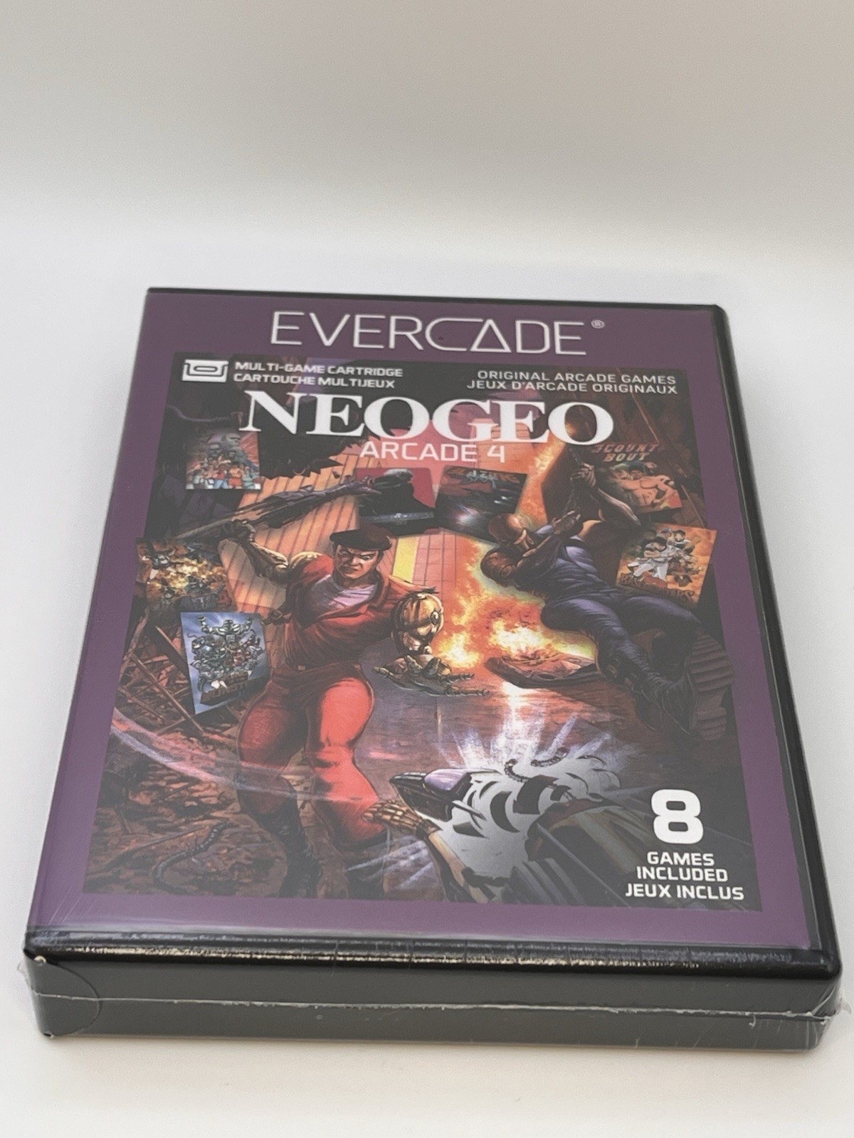 BLAZE EVERCADE NEO GEO ARCADE 4 GAME CARTRIDGE. New