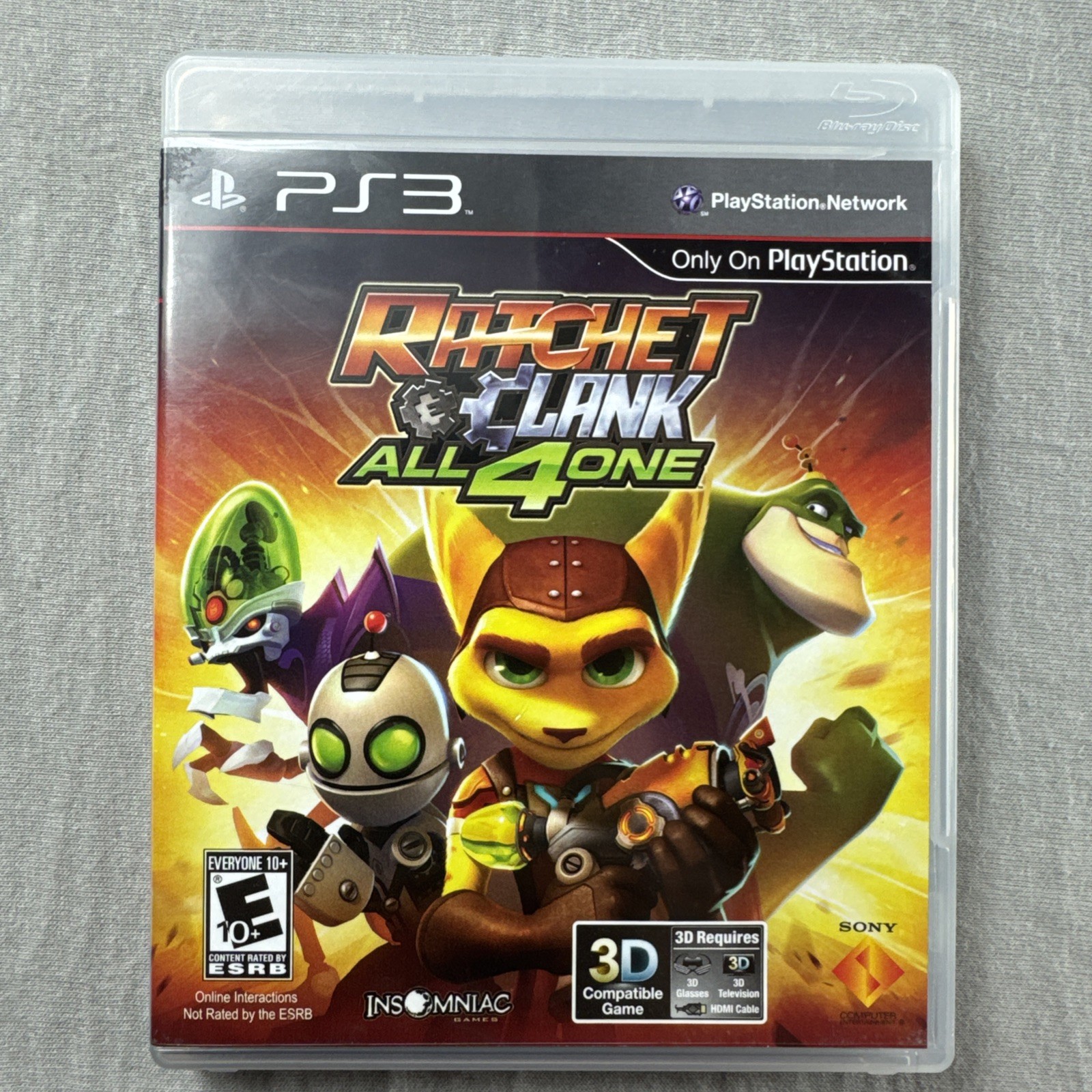 Ratchet & Clank: All 4 One (Sony PlayStation 3, 2011) Complete Tested Working