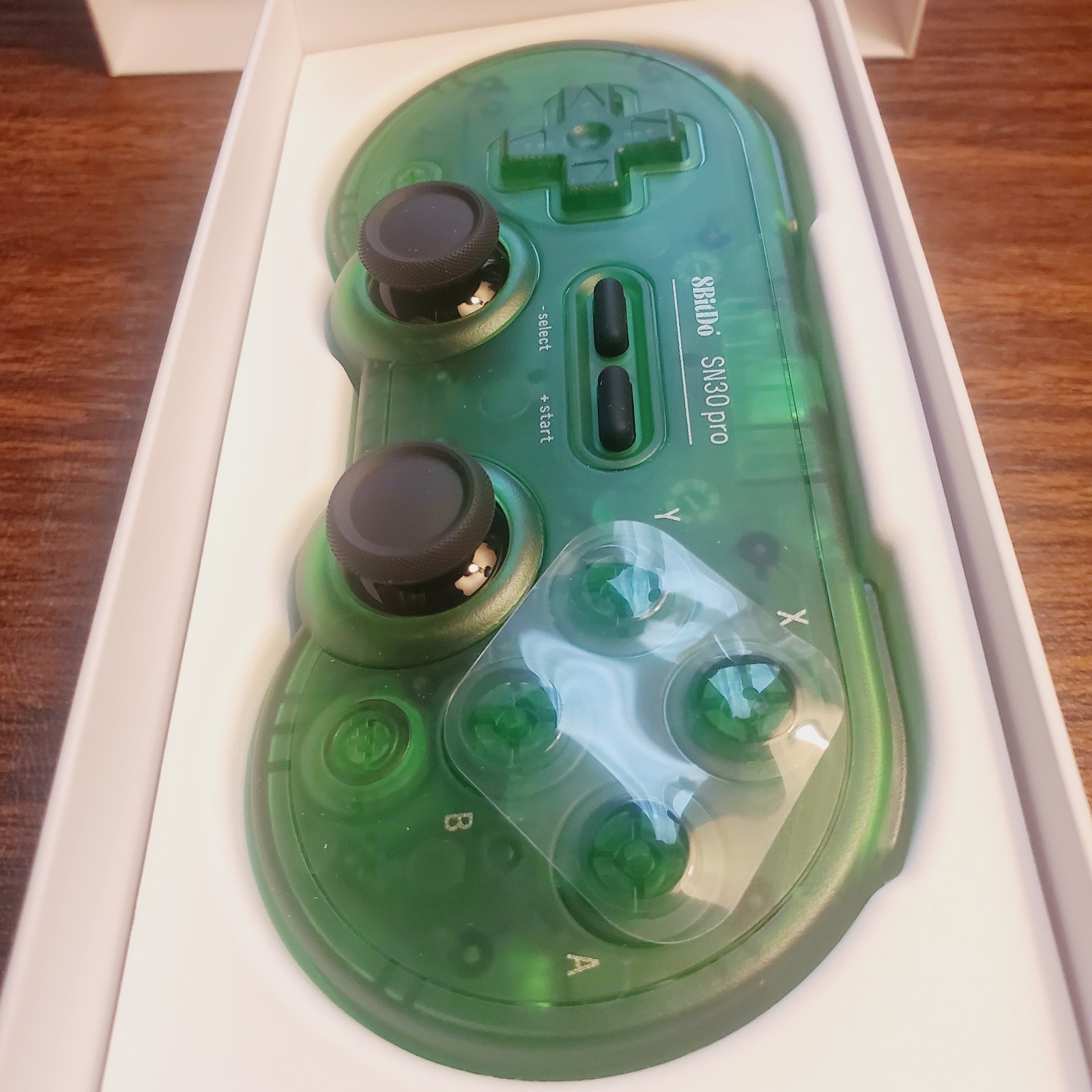 8BitDo SN30 Wireless Gamepad for Switch, Android, PC, Steam, Apple, Pi GREEN