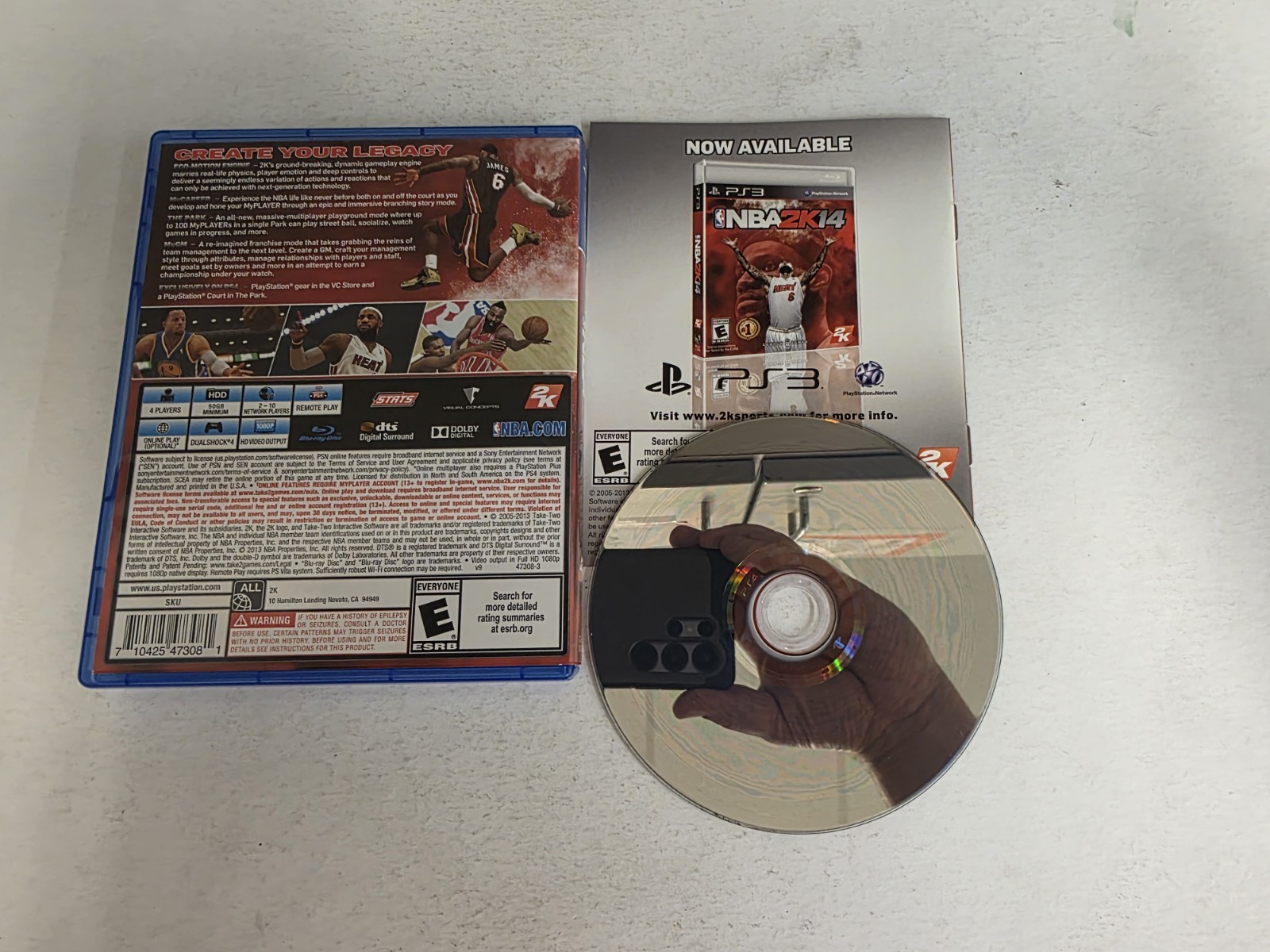 NBA 2K14 Lebron James PS4 PlayStation 4 – Complete CIB