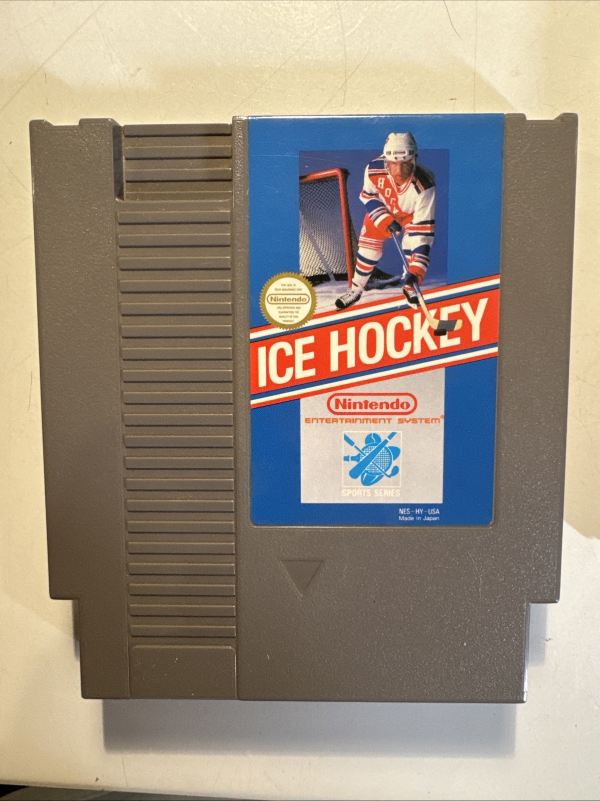 ICE HOCKEY – ORIGINAL Classic NES Nintendo Vintage Tested Working W/ Manual