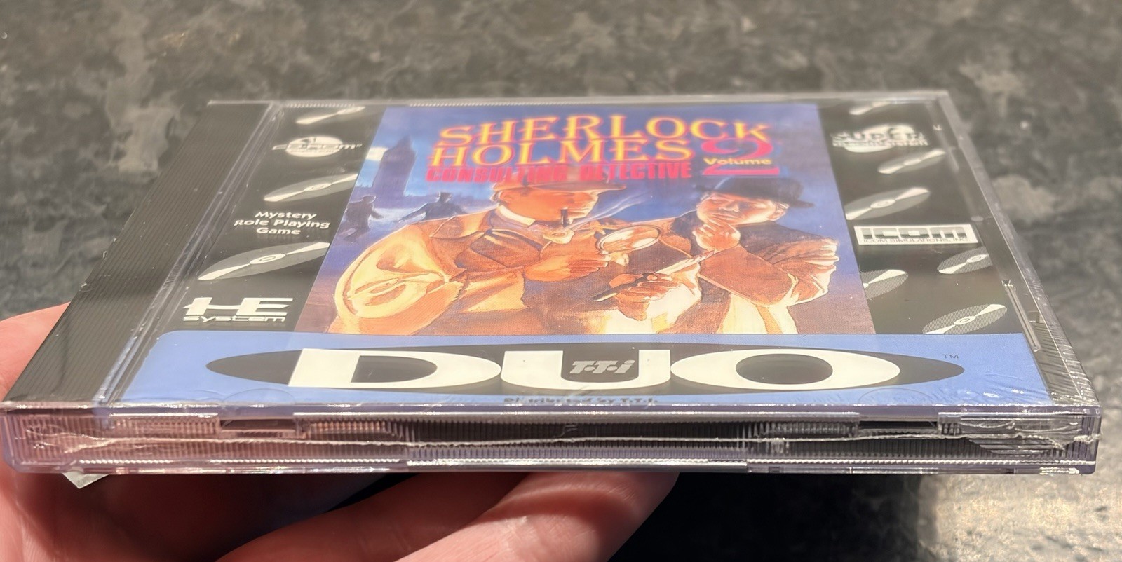 Sherlock Holmes Consulting Detective Volume 2 – TurboGrafx-16 CD TurboDuo – NEW!