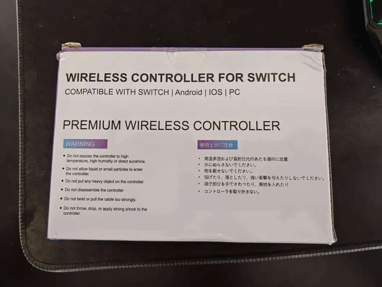 Wireless controller for Switch | Android | iOS | PC