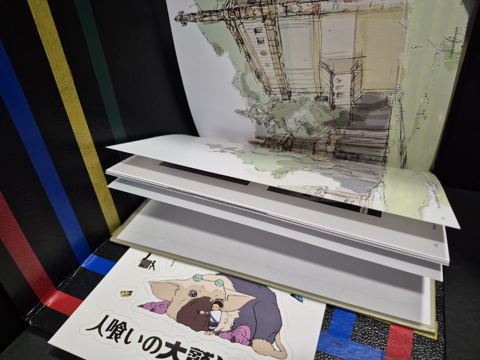 The ART of THE LAST GUARDIAN book and STICKER SHEET – FREE SHIPPING!
