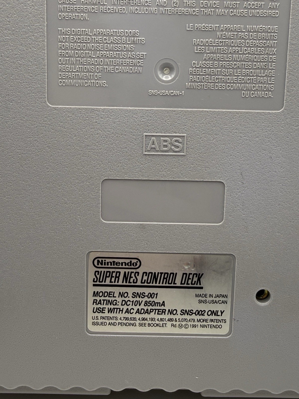 Super Nintendo SNES SNS-001 Console Bundle Working w/Cords & Mario All stars