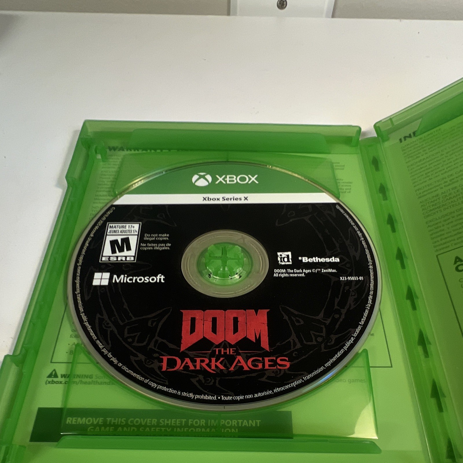 DOOM: The Dark Ages Premium Edition Xbox Series X CIB