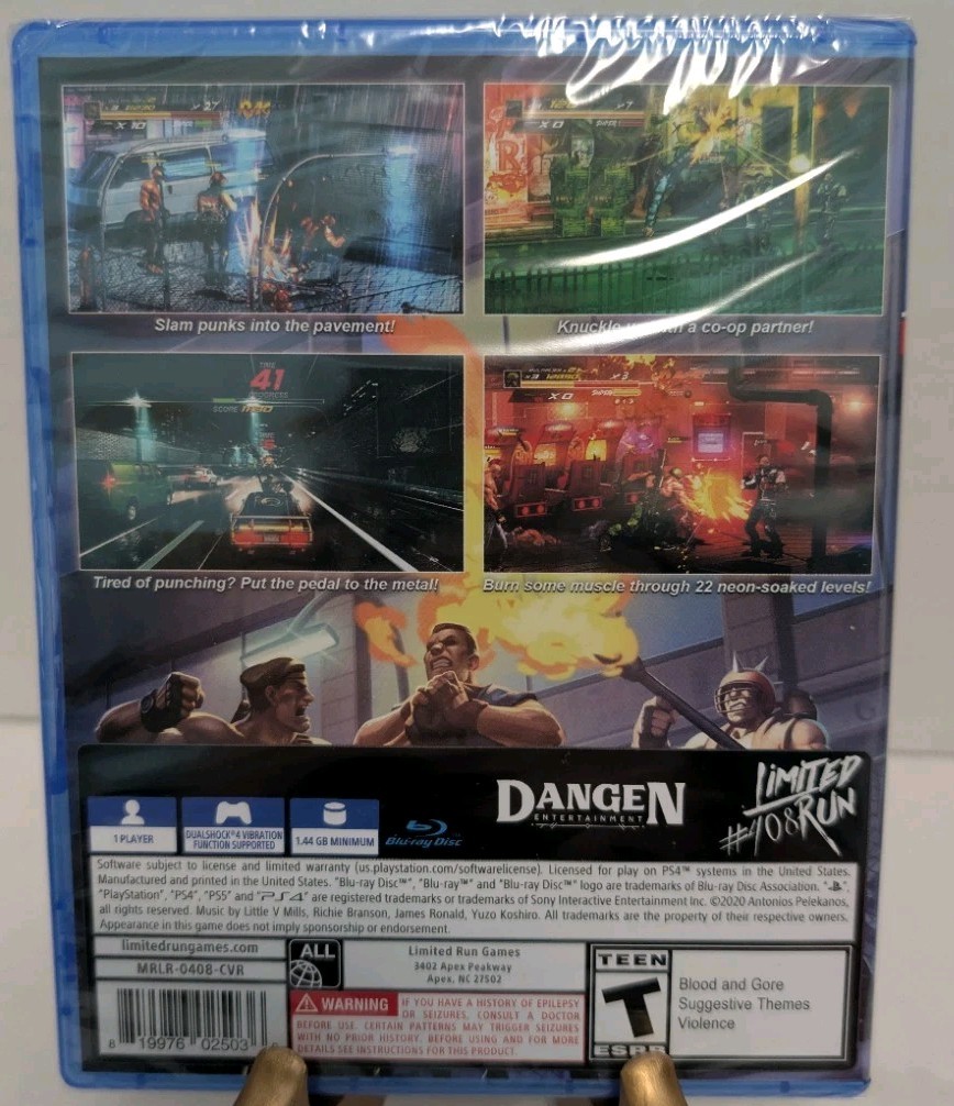 THE TAKEOVER (LRG) Limted Run Games #408 – Sony PlayStation 4 Brand New / Sealed