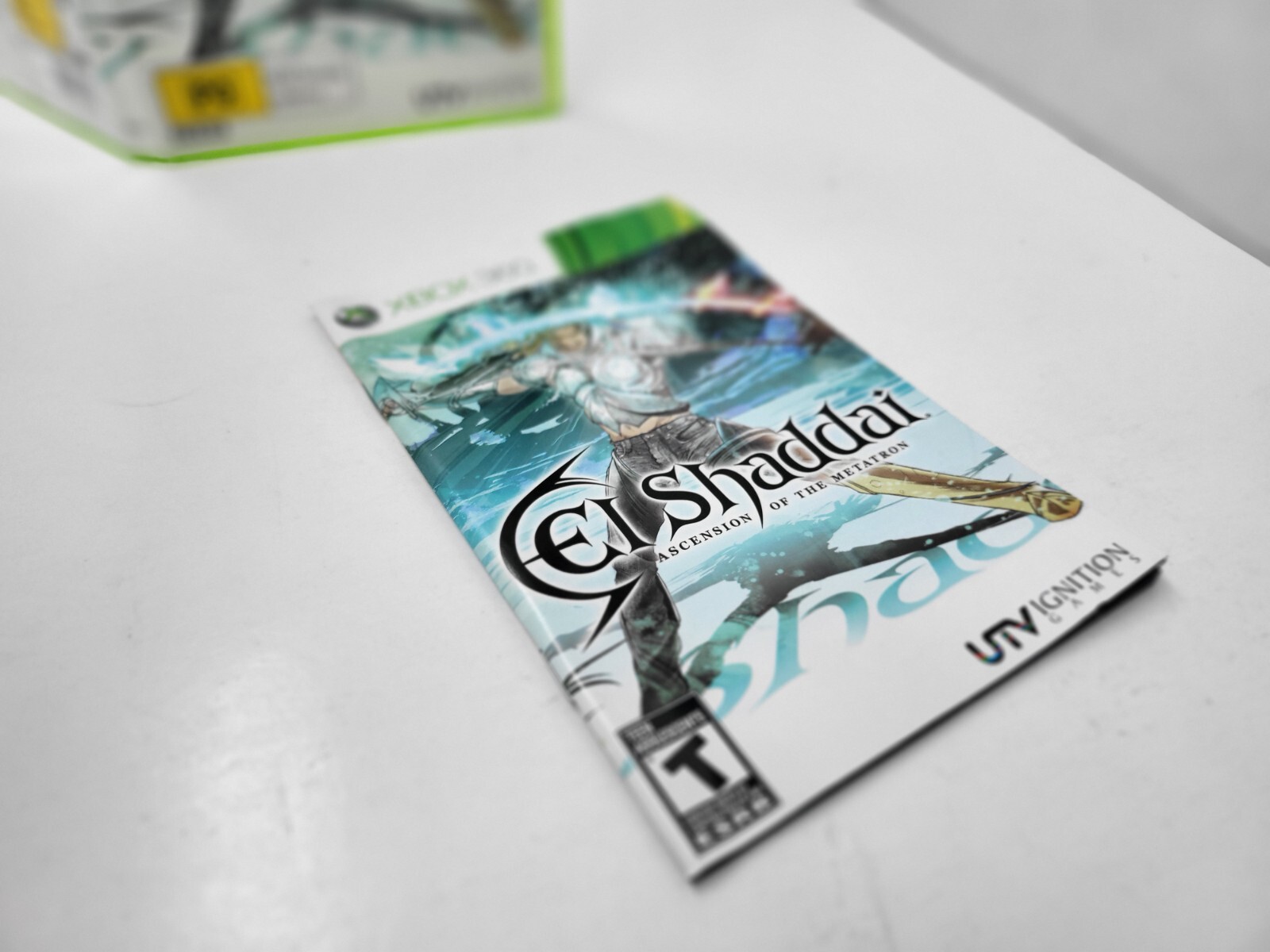 MINT EL SHADDAI RPG AWESOME ROLE PLAYING GAME FOR XBOX 360 MINT ##
