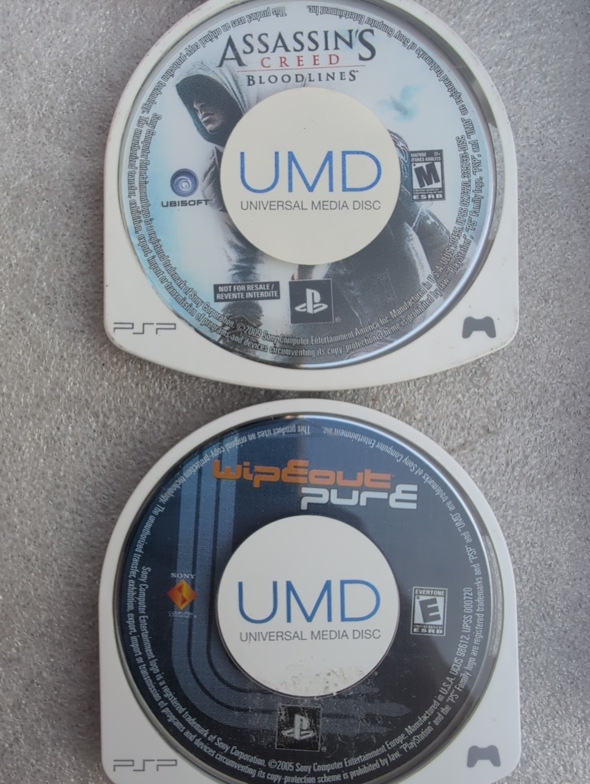 Lot of 8 Assorted Sony PSP Video Games. 5 Includes Case & Manual. Adult Owned