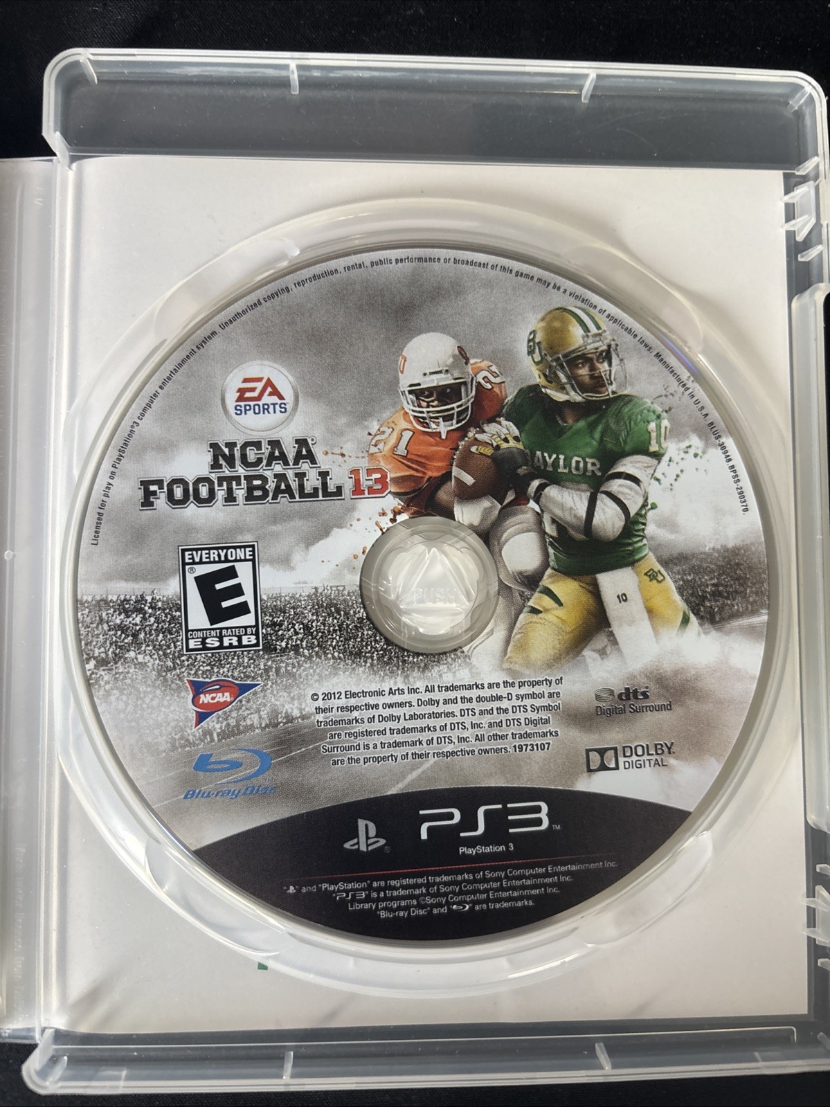 NCAA Football 13 (Sony PlayStation 3, PS3) Complete CIB Tested