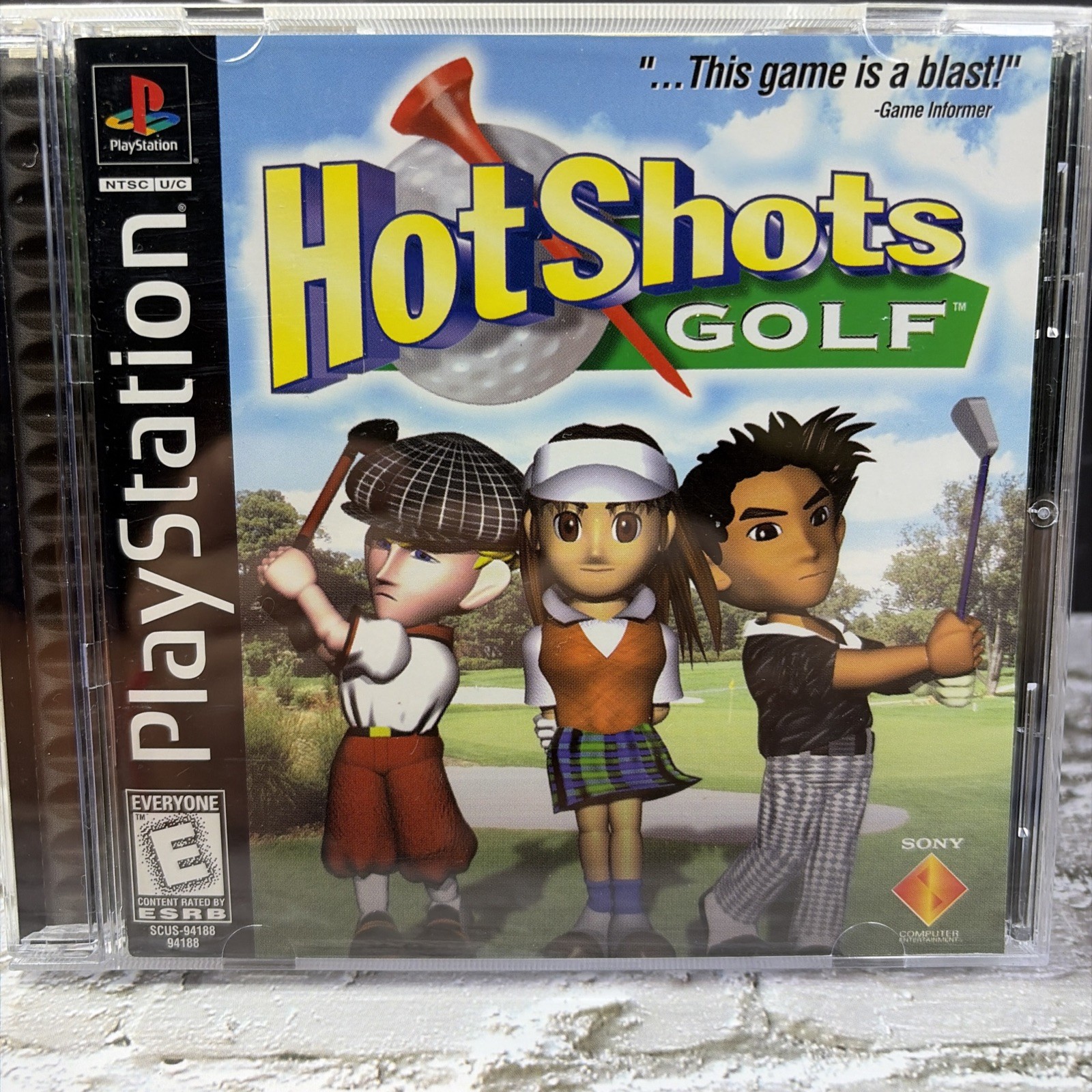 Hot Shots Golf (Sony PlayStation 1, 1998) CIB T&W