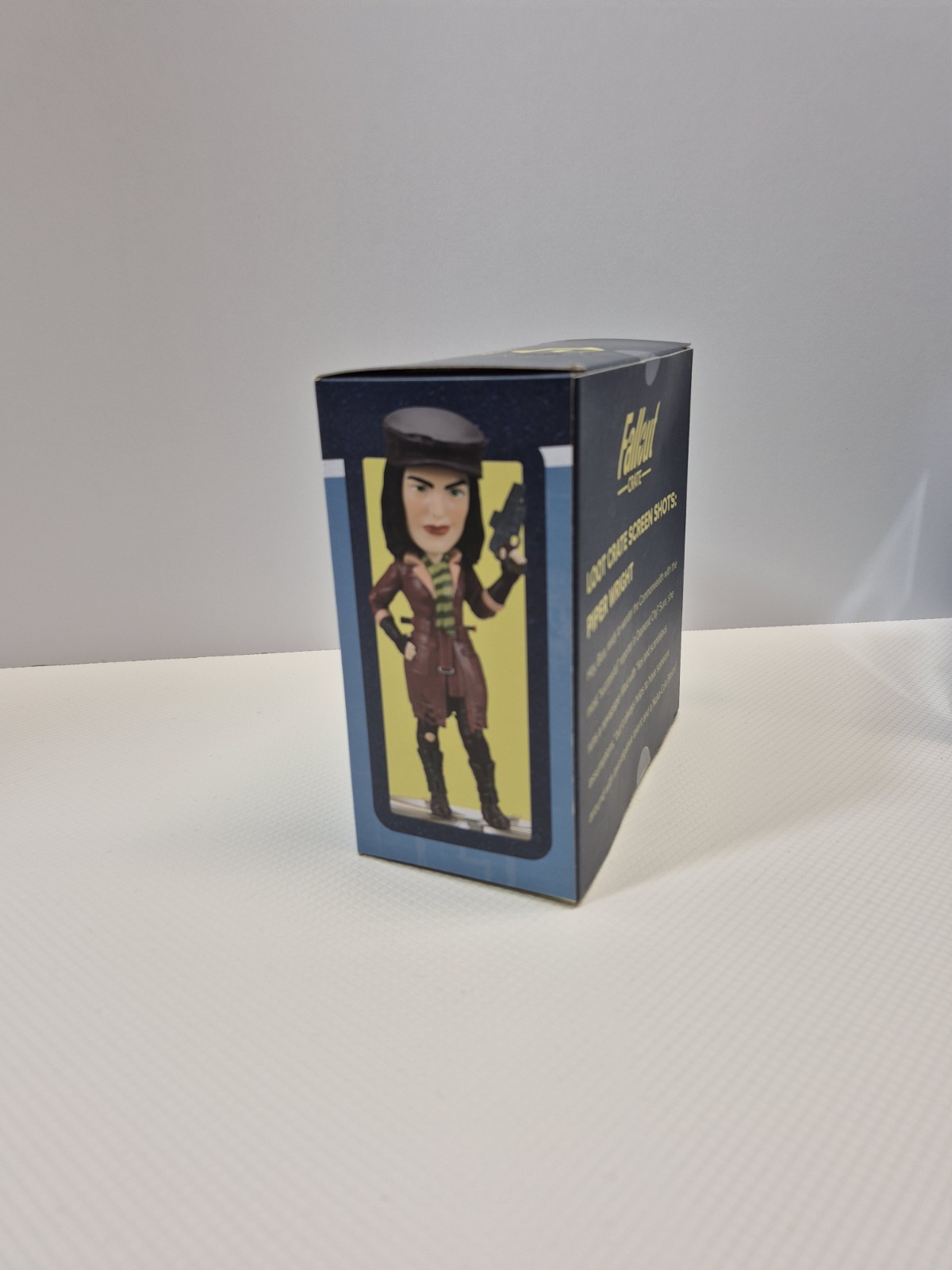 Fallout Crate Lot Nick Valentine & Piper Wright Figures NIB Loot Crate Bethesda
