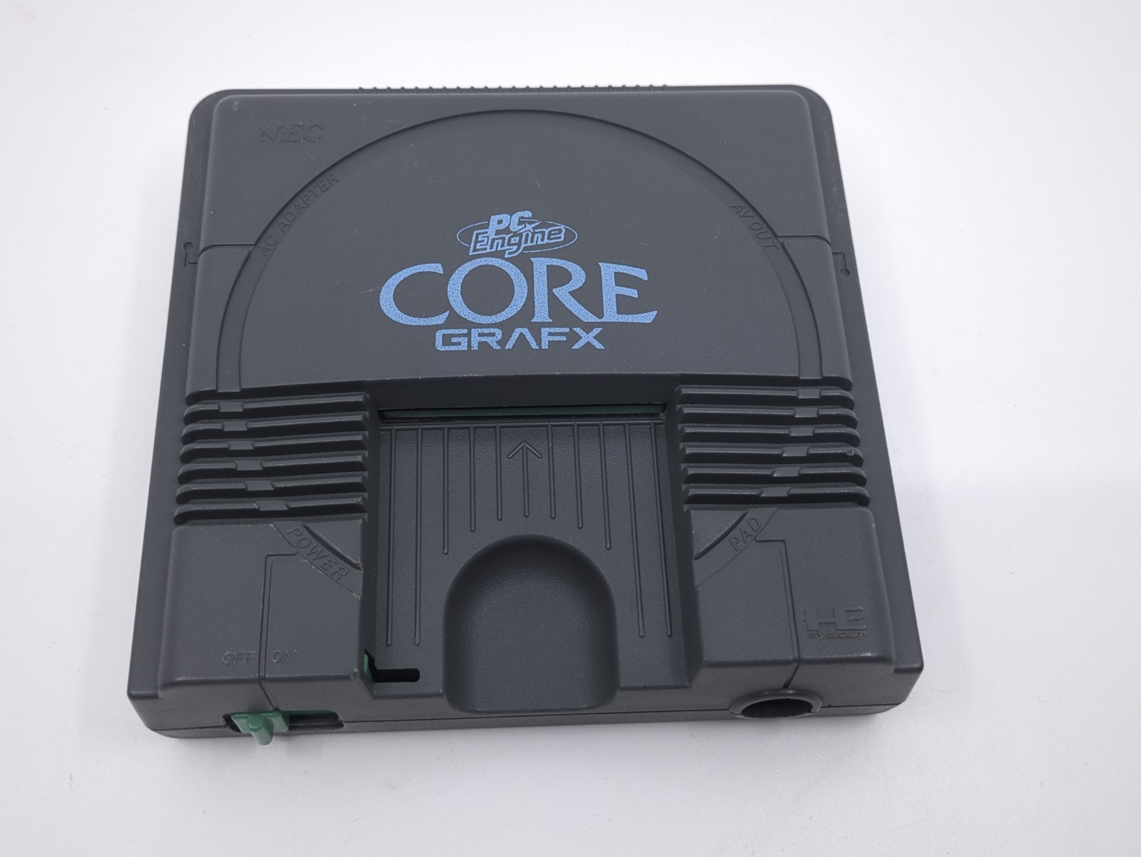 NEC PC Engine Core Grafx (PI-TG3) Tested Complete Set Controller PAD-105 AC