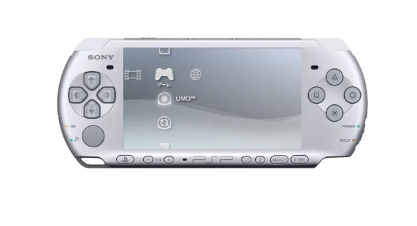 Sony PlayStation Portable 3000 System- White/Silver (Japan Import)[PSP3000 Slim]