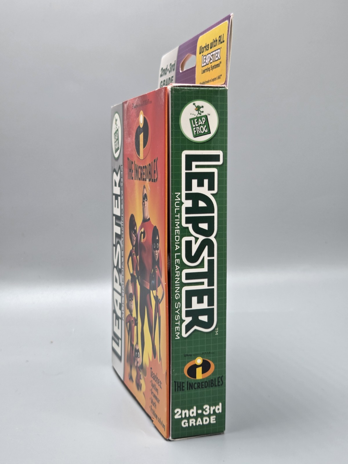 INCREDIBLES, THE – Leap Frog Leapster PIXAR Disney Interactive 2004 *NEW SEALED*
